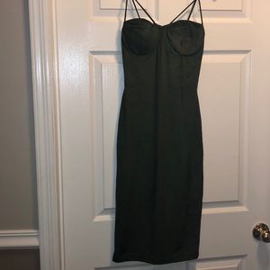 Olive green dress!